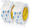 UPINS 3M Doppelseitiges Klebeband, 2 Rollen 5m Doppelseitiges Schaumstoff Klebebänder 5cm*5m Wasserdichtes Starkes Klebeband Schaumstoffband Streifen für Haus Büro Basteln
