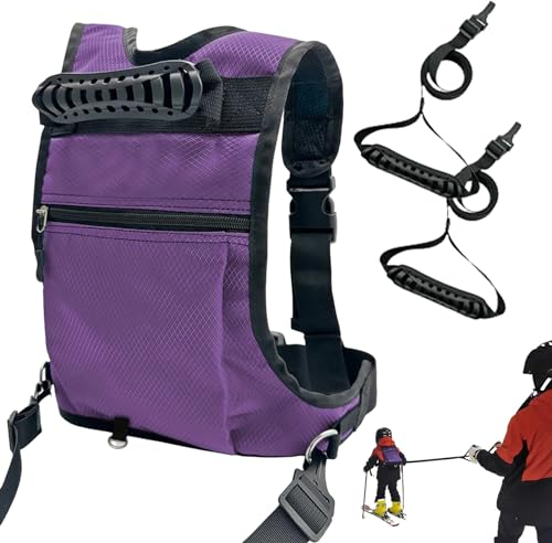 Goowafur Snowboard-Geschirr für Kinder,Ski-Geschirr für Kinder,Snowboard-Trainergeschirr für Kleinkinder | Leicht anzuhebender Skigurt für Jungen, Mädchen, Kinder, Kinder, Anfänger zum Skifahren,