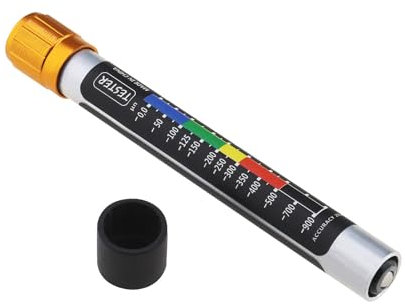 LT Easiyl Car Paint Tester Device with Magnetic Tip Scale for Car and Motorbike Paint Coating Test Tool Paint Thickness Gauge Micron-Level Colour Scale Meter