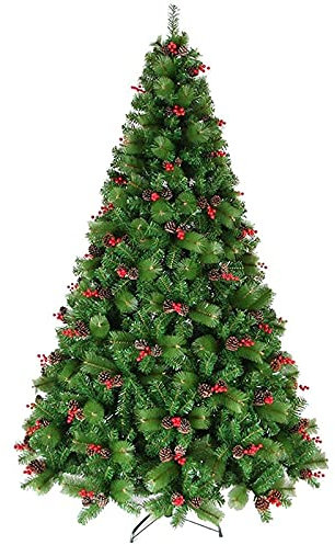 Julgran,Dekoration Gran Kottar Miljövänlig hopfällbar julgran,Fördekorerad konstgjord Chr Julgran Fashionabel，Grön-4Ft