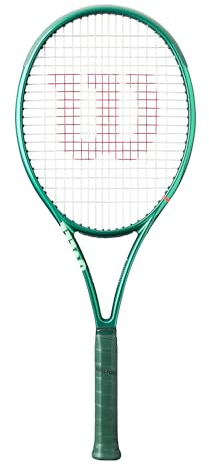 Wilson Blade 100L V10 Adult Performance Tennis Racket - Grip Size 2-4 1/4, Strung with Sensation 16 Natural at Mid Range Tension