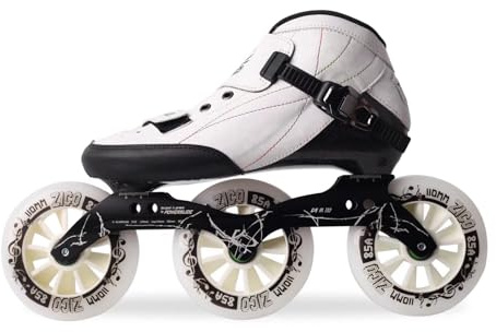 Pattini in linea da uomo, scarpe da corsa con fibra di carbonio, ruote in PU 85A, cuscinetti ABEC-9, ideali per pattinaggio urbano e freestyle, disponibili in diverse misure, unisex