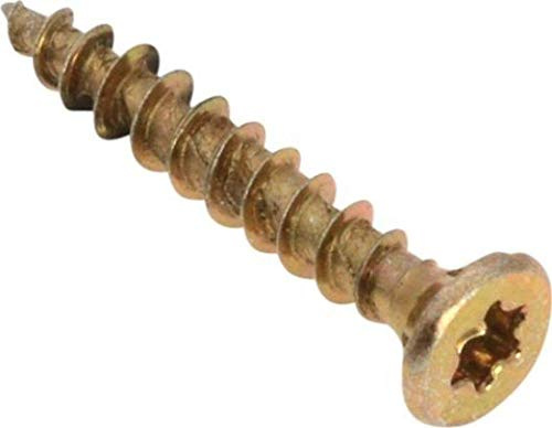 ForgeFast Elite Low-Torque Woodscrews | 3.5 x 40mm | Zinc Yellow Passivated | Box 200