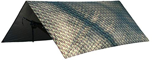 Hideaway Telo Tarp termico, 3 x 3 m, mimetico, parapioggia e isolamento termico dal freddo e dal caldo