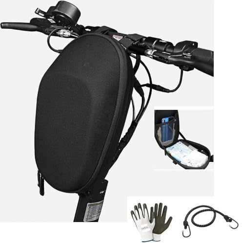 KOMPATIBEL MIT Riese and Müller Tasche FÜR Fahrrad Roller ELEKTRISCHES Fahrrad Lenker LENKTASCHE ZUBEHÖRHALTER Feste GEGENSTÄNDE MIT Reissverschluss