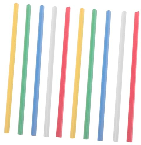 VILLCASE Raccoglitori Scorrevoli Per Ufficio Formato A4 50 Pezzi in Plastica Con Barra Scorrevole Per Raccoglitori Scolastici