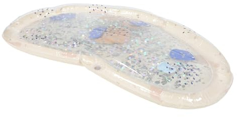 LRXIYODE Alfombra De Agua Inflable Para Bebés Colchoneta Sensorial Portátil Con Elementos Interactivos Para Estimulación y Infantil