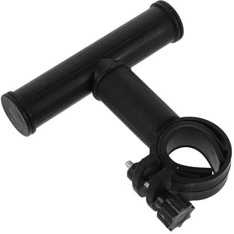 JOINPAYA Support D'extension de Guidon et Accessoires Vélo Noir en Plastique pour Vélo Pratiques et Modernes Montage Facile pour Lampe Frontale, pour VTT