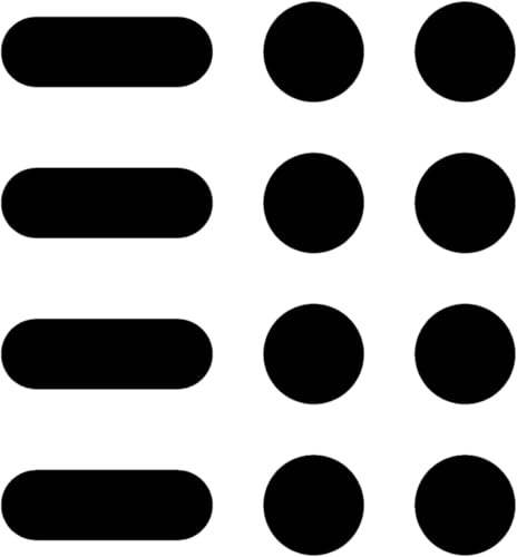 JiSiTeCai Webcam Cover Privacy Screen with Dots, Squares and Bars Pattern, Universal Fit, No Residue (26)