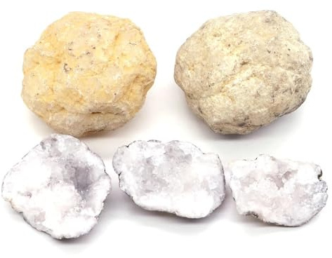 ITCLEYMDZV Beautiful Agate geode Cluster Crystal Crystal Cave (Size : 5pcs)