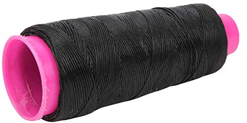 BONKZEBU Corde de Fil de Corde d'arc Durable de 110m, pour la Fabrication de d'arc Composées Longues, Adaptée à la Fabrication de de Tir à l'arc (Noir)