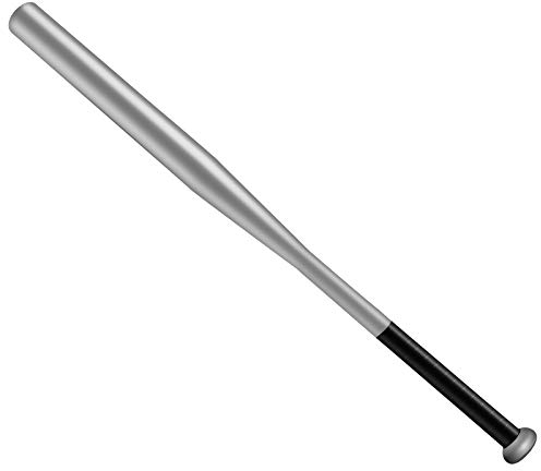 Tuggui 25 Zoll Baseballschäger Stahl mit Tragetasche (Silber)