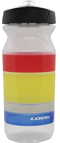 Look Bidon 650Ml Proteam Cuadro, Sport, Negro (Negro), 650 ml