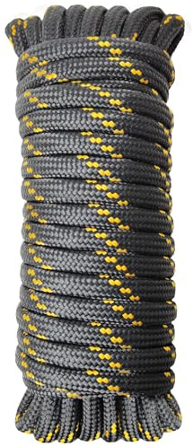 Diamond Braided Polypropylene Rope Nylon Thick Heavy Duty 1/2 inch 50ft