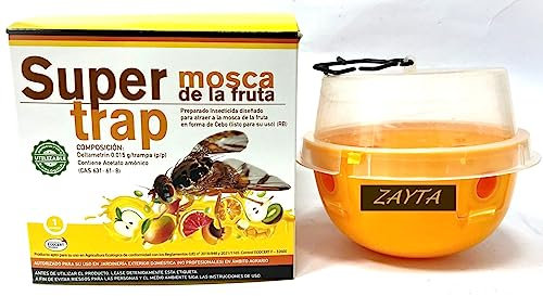 Zayta Trampa para Mosca de la Fruta Ceratitis Capitata 2uds. (MASSO)