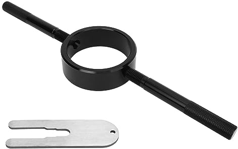 Universal Motorcycle Fork Spring Compressor Tool Kit, Aluminum Coil Spring Service Kit for Most Upside Down Sreetbike Forks