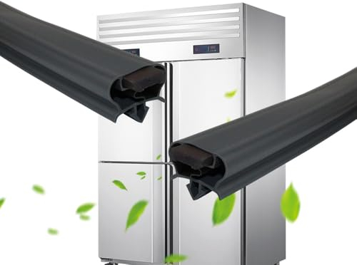 MEILYA Junta Universal para Puerta de frigorífico,Junta magnética, Junta de Sellado de Goma, Juego para Fijar en el frigorífico,Personalizado en Diferentes tamaños