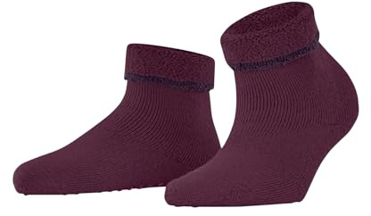 ESPRIT Women's Cozy W Hp Wool Grips On Sole Grip socks 1 Pair, Red Plum 8236, 5.5/8 UK