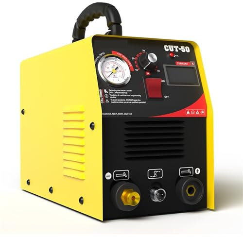 Plasmaskärare, CUT50 Digital Panel Plasma Cutter Bärbar 110/220V Plasma Cutter Maskin på metall 50A DC IGBT växelriktare