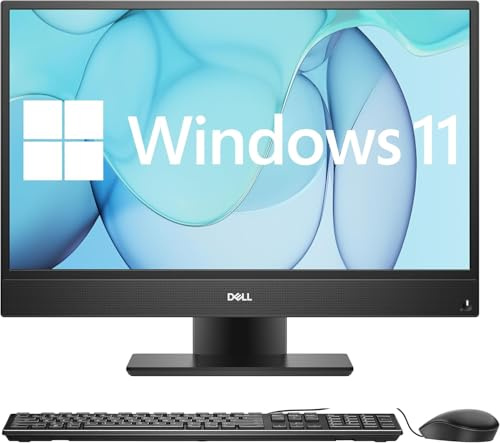 Dell OptiPlex 5260 All in One Computer Desktop PC, 21.5in AIO FHD(1920x1080), Core i5-8500, 8GB RAM, 512GB SSD, QWERTY Keyboard, Win11 Pro (Refurbished)