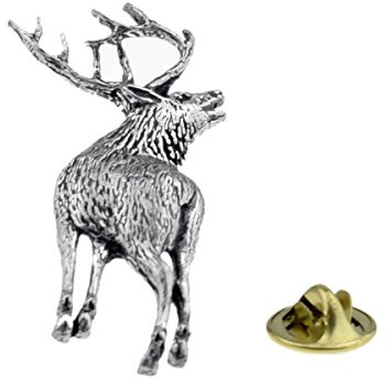 A70 Cerf en étain anglais Épinglette badge