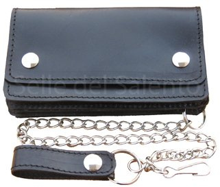 Portafoglio motociclista x biker colore nero compatibile con harley devindson moto guzzi triumph
