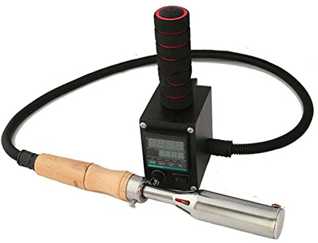 FUMENG Macchina per stampaggio a Caldo Portatile, stampaggio/Cuoio/Torta in Legno di Marca di Marca di goffratura con Timbro Logo Personalizzato Gratuito,Display Temperature