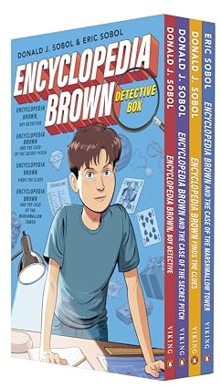 Encyclopedia Brown Detective Box Set (4-Book Box Set)