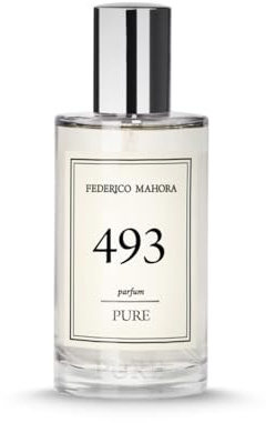 Pure 493 Damparfym 50 ml | Blommig Fruktig Doft | Vanilj och Mysk | Långvarig Koncentration På 20% | Elegant och Feminin