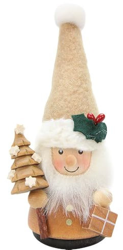 Christian Ulbricht Wackelmännchen Weihnachtsmann Natur 11,5 cm