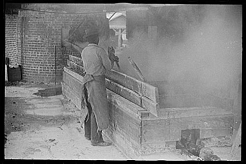 HistoricalFindings Photo: Turpentine Works in Statesboro,Georgia,GA,Bulloch County,April 1941,FSA,1