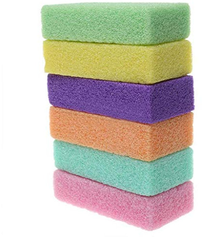 luosh Pietra pomice per Piedi Pelle Dura, Pietra pomice Esfoliare Cura dei Piedi Pelle secca Morta Callus Pedicure Scrubber Remover