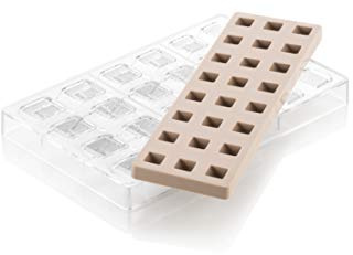 Silikomart - KIT FRAME 01 - CH015 TRITAN MOULD 25 X 25 H 15 MM + ICH015 SILICONE MOULD No. 24