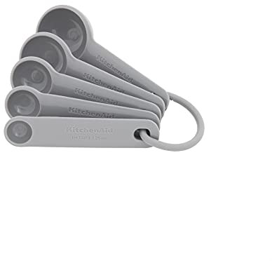 KitchenAid Universal Measuring Spoon Set, 5-Piece, Gray