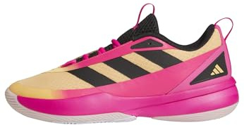Adidas Front Court Shoes Chaussures de Basket-Ball Mixte, Hazy Orange Core Black Shock Pink, 39 1/3 EU