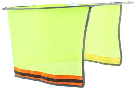 HEATSHAKING Casco Cubre para El Sol Azul Sombrero De Visera ala Ancha Teñido Visera De Casco Borde Ultravioleta con Sol De ala Sun Shade Hats Sombreros Amarillo Tejido De Punto por Urdimbre