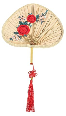 KOCKSHION Abanico Palma Chino Para Verano Manual Mano Para Fiestas y Bodas Fresco y Portátil Bebés