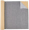 BENECREAT Large Fine Linen Repair Patches, Light Grey Self Adhesive Fabric Patches for Furniture Repair and Home Wall Decoration, 0.8mm Thick