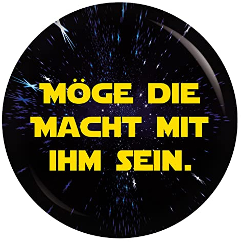Button Set Das wars/Möge die Macht mit ihm sein für JGA Junggesellenabschied Junggesellinnenabschied Zubehör Anhänger Anstecker Broschebutton Accessoires (SET 4: 5 Buttons, 5x 37mm Ergänzungsset)
