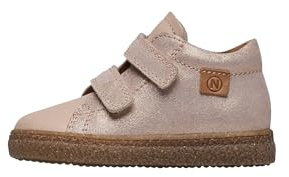 Naturino Sneakers in Pelle e Suede, Rosa Cipria 33