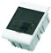 Unterputz Kleinverteiler 4 Module/Sicherungskasten/Verteilerkasten Unterputz IP40