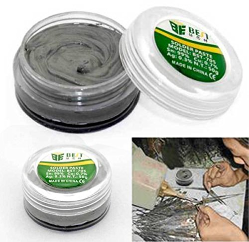 Pâte à souder adhésive sans plomb pour appareils 40g PCB BGA PGA SMD< Réparation des téléphones portables, ordinateurs et électroménager