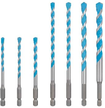 EXPERT HEX-9 Multi Construction Drill Bit 7pc set 5/5.5/6/6/7/8/10mm