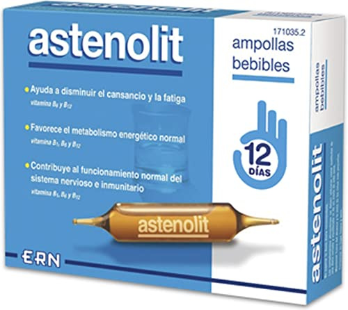 ASTENOLIT AMPOLLAS BEBIBLES 12 AMP
