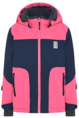 LEGO Wear Unisex Wear Mädchen Winterjacke Skijacke 12.000 Wassersäule Atmungsaktiv Lwjested 710 Regenjacke, 454, 116 EU