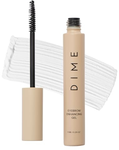 DIME Beauty Eyebrow Enhancing Gel - Clear Brow Gel, 0.20 oz