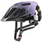 uvex Quatro cc - sicherer MTB-Helm für Damen und Herren - individuelle Größenanpassung - Verstellbarer Schirm - Lilac-Black matt - 56-61 cm