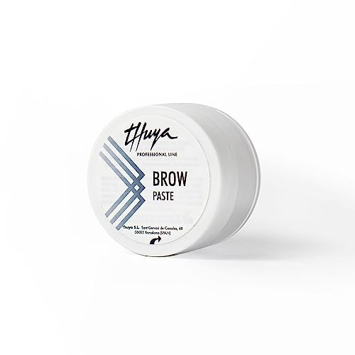 Brow Paste Thuya (15 ml) Pâte blanche pour projet de sourcils et protection contre la teinte (1 unité) Idéal pour la stratification, le maquillage permanent et le microblading. 100% végétalien