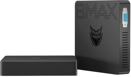 BMAX Mini PC 8GB LPDDR4 128GB eMMC Intel Gemini Lake N4000 (Up to 2.6GHz) W-11 Pro Supports 4K HDMI, 2.4G/5G WiFi, Bluetooth 4.2, Auto Power On, HTPC Mini Computer