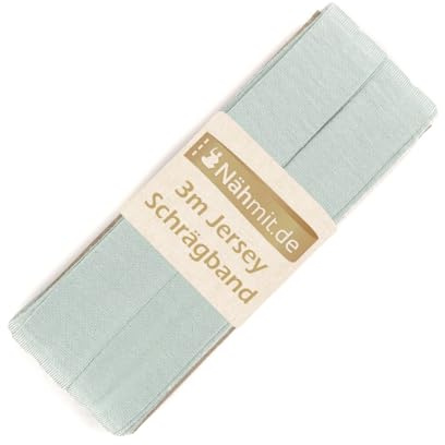 Symit – jersey snedband – elastiskt förfalskat kantband 3 meter x 20 mm